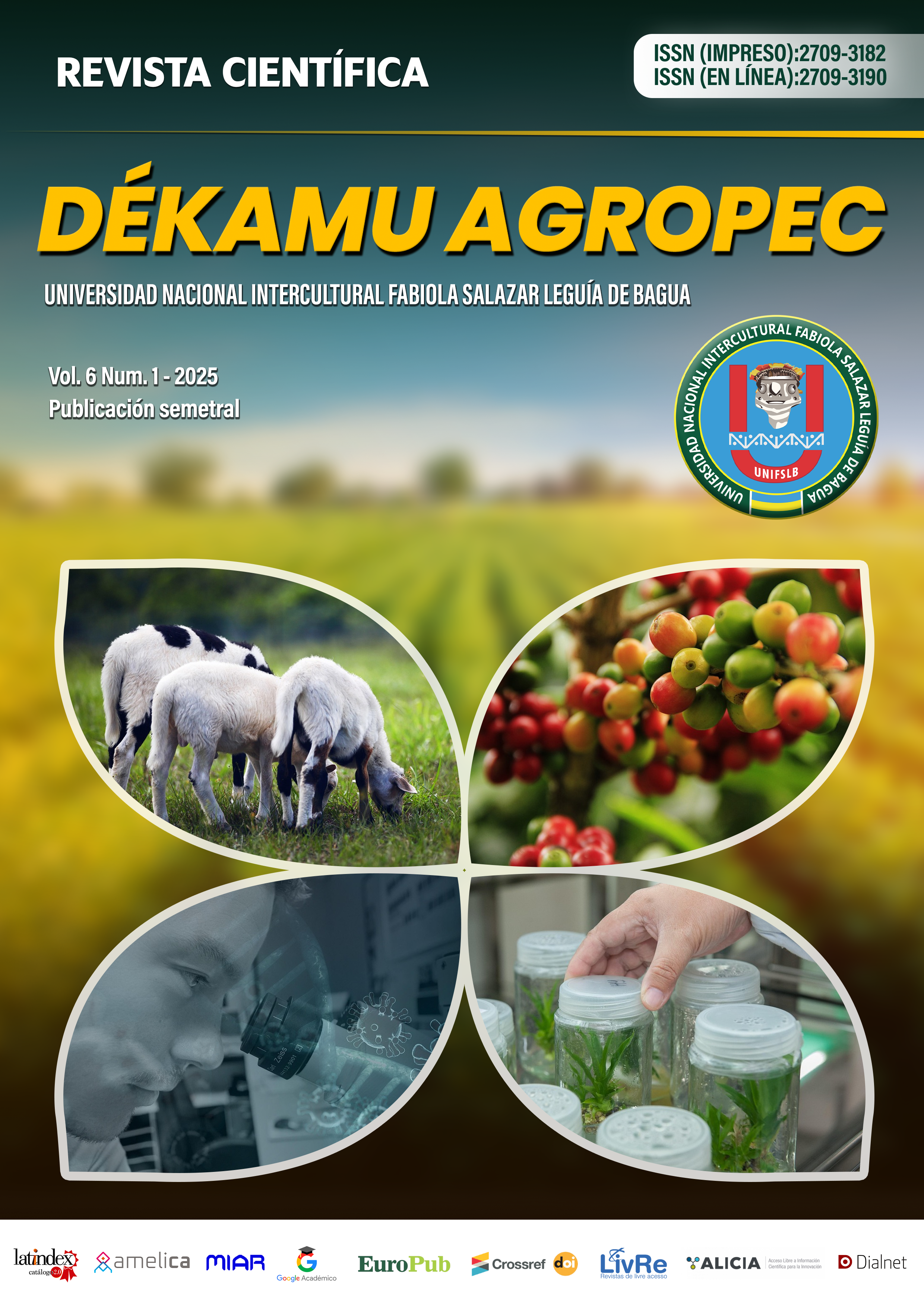 Ver Vol. 6 Núm. 1 (2025): Revista Científica Dékamu Agropec